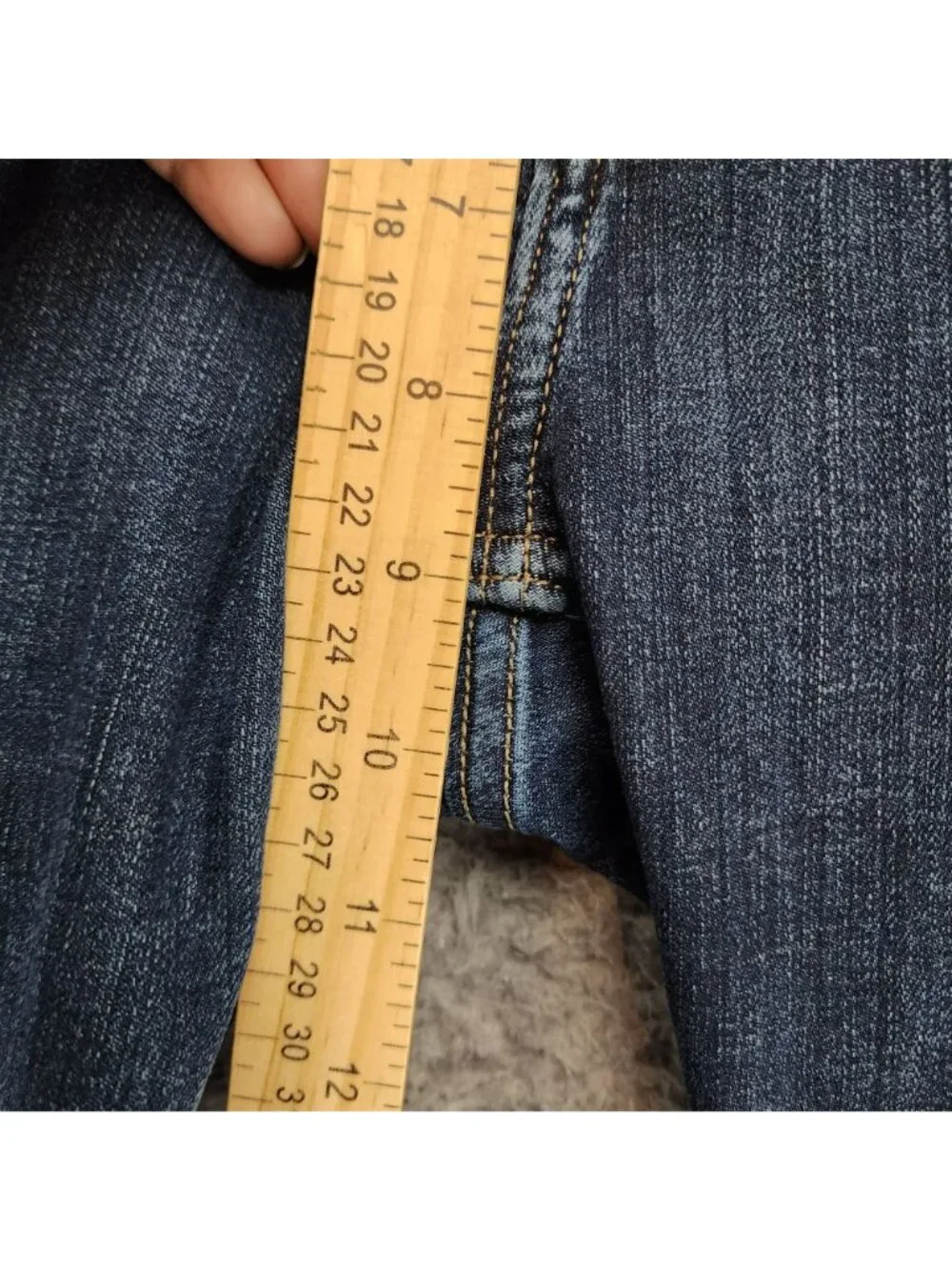 Banana Republic Jeans Mens 31x30 Blue Stretch Denim Skinny *Read*